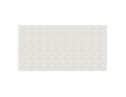 11536-001-Silicone Bumper Dots 7 x 1.5mm (Pack Of 50)