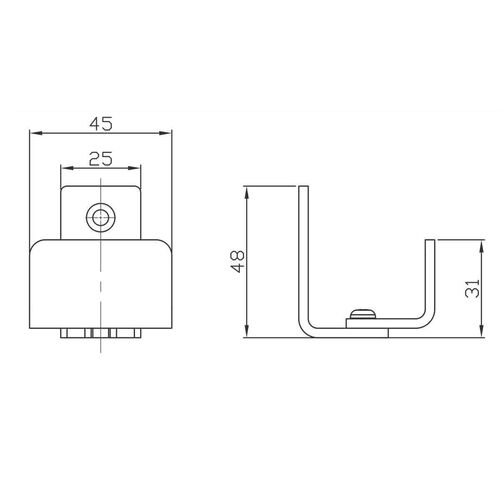 1677-001-wall-mounted-bottom-guide