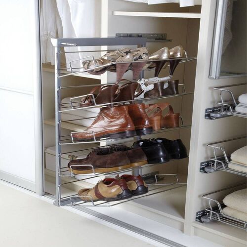 Pull out shoe storage rack discount
