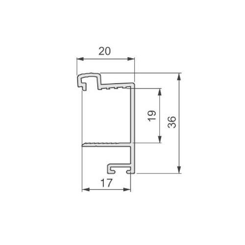 1557-001-line-profile-handle-19mm