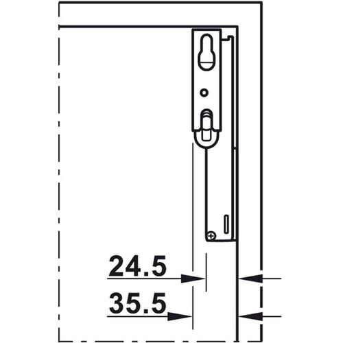 4640-001-free-space-single-door-flap-fitting-white