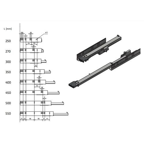 1740-001-tandem-push-to-open-runners-30kg-16mm-drawer-sides
