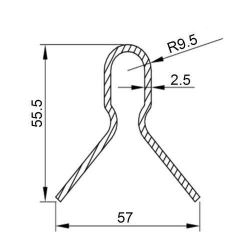 5690-001-floor-track-for-b-20-sliding-gate-gear-recess-fixing
