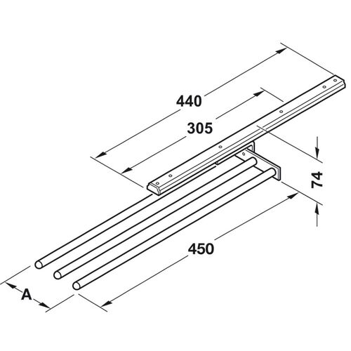 5734-001-aluminium-towel-rail-with-three-arms