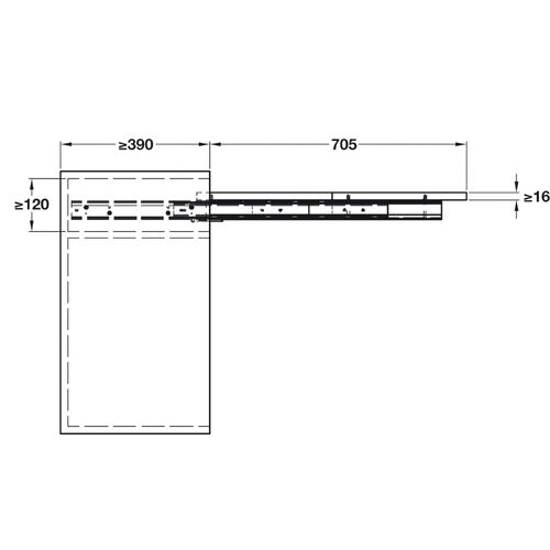 5927-001-pull-out-lunch-table