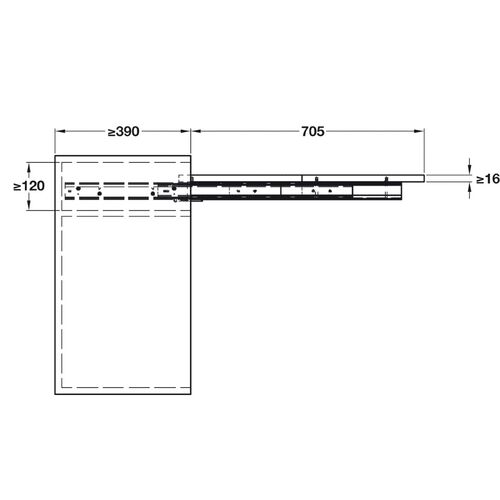 5927-001-pull-out-lunch-table