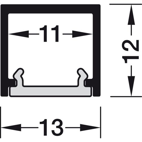 7908-001-surface-mounted-profile-3000mm