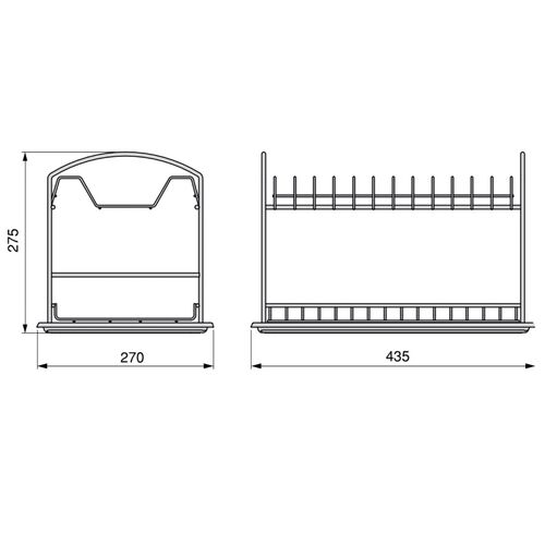 8093-001-suprastar-dish-drainer-chrome-plated