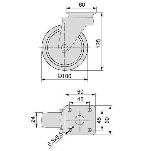 8440-001-slip-2-wheel-kit-o100-grey