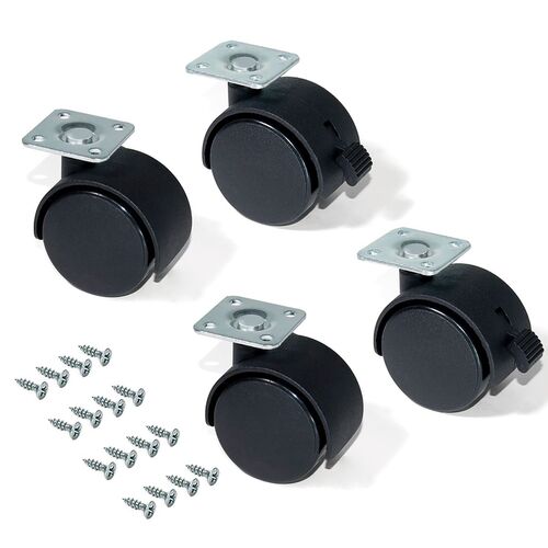 8446-001-castors-kit-o40-50mm-black