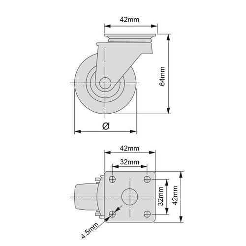 8450-001-slip-wheel-kit-o50-75mm-grey