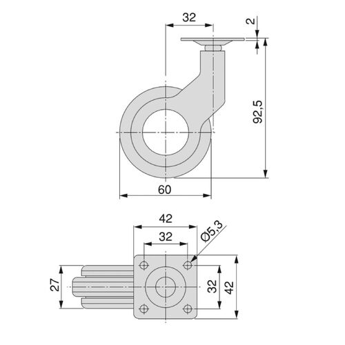 8544-001-hole-2-wheel-kit-o60-black