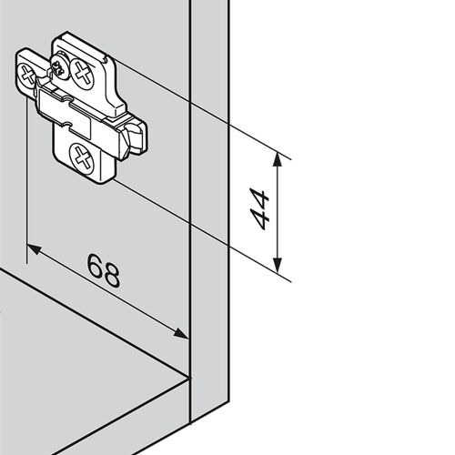 8376-001-blum-clip-hinge-mounting-plate-175h9160-onyx-black