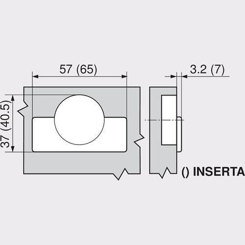 8369-001-blum-clip-top-half-overlay-95-degree-blumotion-cabinet-hinge-71b9650-black-onyx