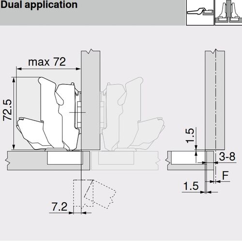 8742-001-blum-clip-top-0-protrusion-155-degree-cabinet-hinge-71t7650