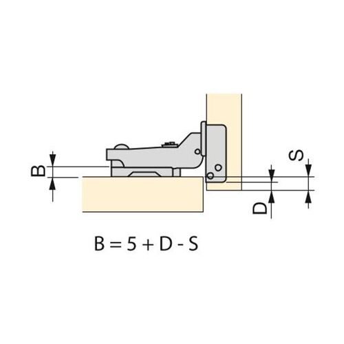 1463-001-x91-hinge-100-soft-close-half-overlay