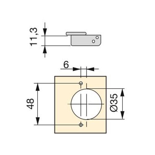 1469-001-x91-blind-corner-hinge-100o