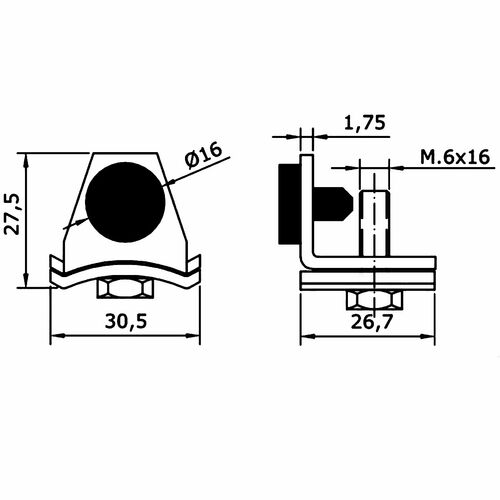 5036-001-u-30-sliding-door-track-set-3000mm-75kg