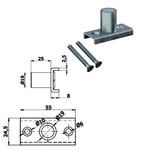 9221-001-u-30-double-door-sliding-door-track-set-3000mm-75kg