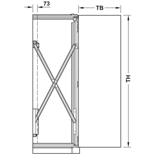 9286-001-soft-closing-hawa-folding-concepta-25-system-for-folding-and-pivoting-cabinet-doors