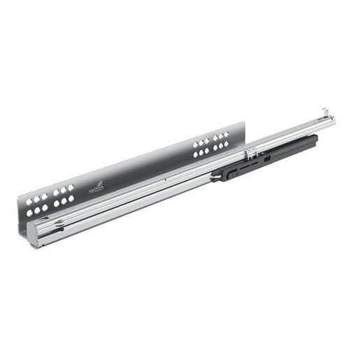 9367-010-Hettich Quadro V6 Full Extension Push To Open Runners (≤19mm Drawer Sides)