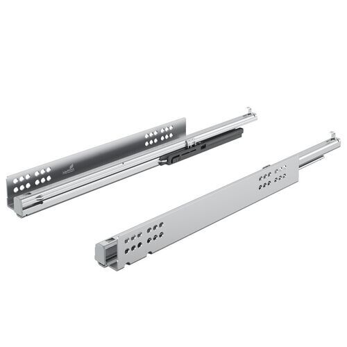 9367-009-Hettich Quadro V6 Full Extension Push To Open Runners (≤19mm Drawer Sides)