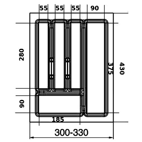 0873-007-uni-cutlery-trays-drawer-insert