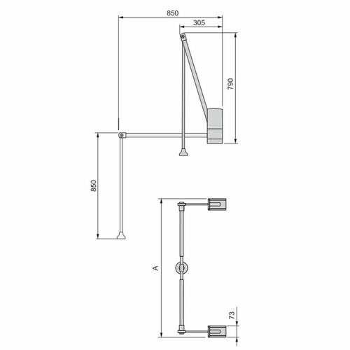 1204-001-wall-mounted-pull-down-rail