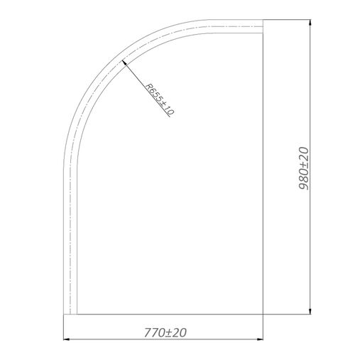 8667-001-u-60-galvanised-curved-top-track