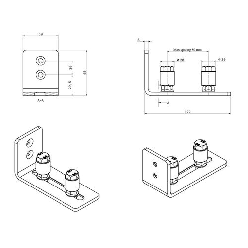 9448-001-wall-mounted-adjustable-bottom-guide-type-1