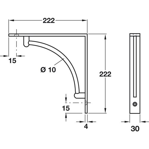 1714-001-decorative-shelf-support-polished-chrome