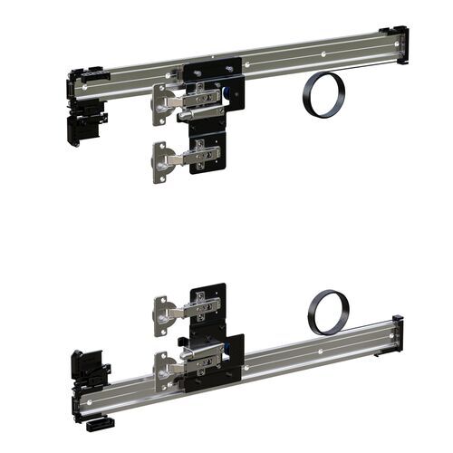 9450-021-Accuride 1532 Pivot Pocket Door Gear For 600-1200mm Tall Cabinet Doors