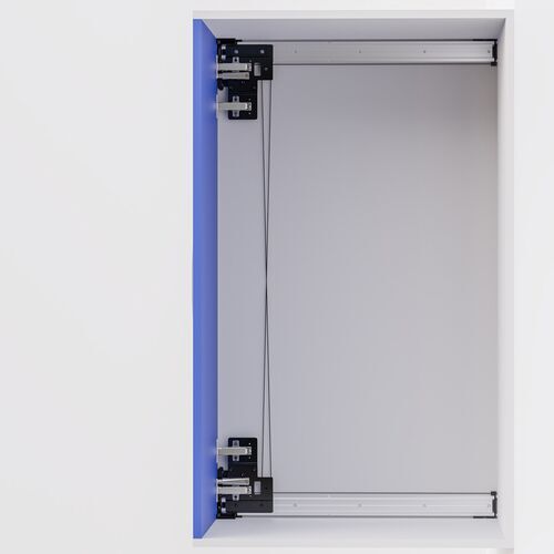9450-021-Accuride 1532 Pivot Pocket Door Gear For 600-1200mm Tall Cabinet Doors