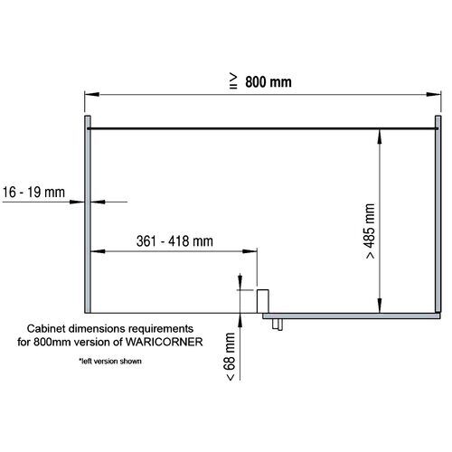4140-001-Classic Silver Vauth Sagel Corner Swing Out