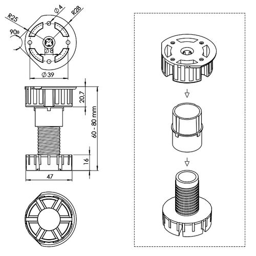 5025-001-adjustable-cabinet-legs-pack-of-100