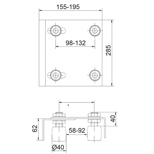 5552-001-large-adjustable-guide-plate-with-4-nylon-wheels