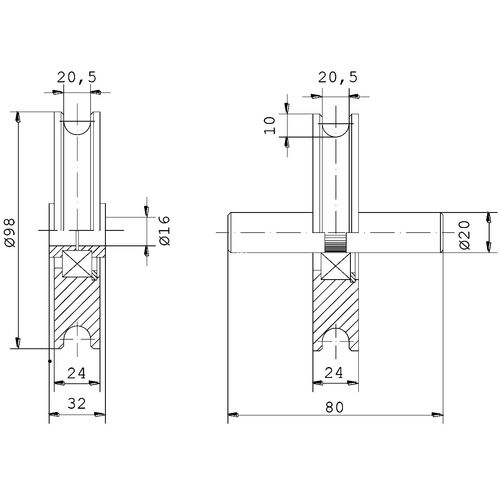 5572-002-steel-u-grooved-wheel