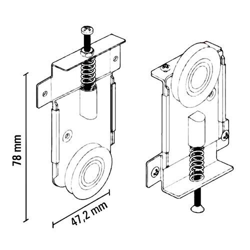 0350-005-fastor-sliding-door-gear-wardrobe-track-kit-spring-loaded-wheels-en-4