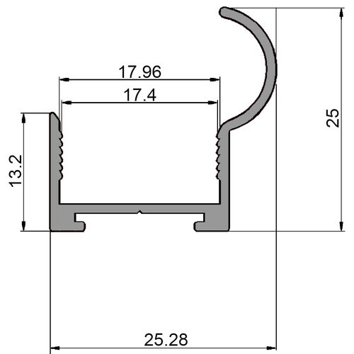 6477-005-white-classic-profile-aluminium-handles-with-brush-for-18mm-doors-2700mm