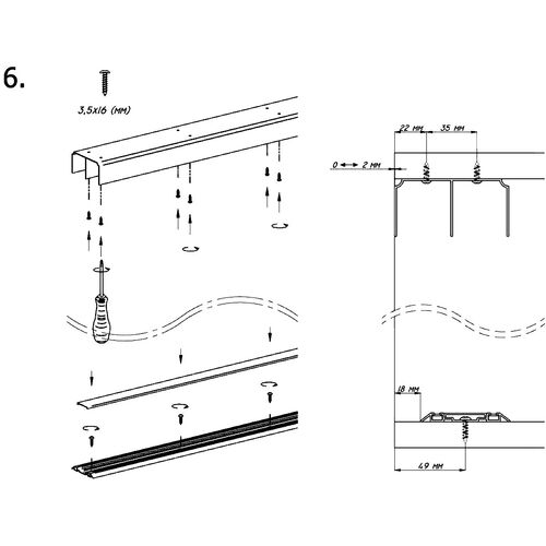 6487-001-white-austin-sliding-door-gear-wardrobe-track-kit