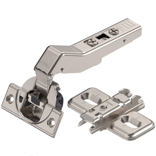 9831-003-blum-clip-top-overlay-corner-110-degree-blumotion-45-angled-cabinet-hinge-79b3558-with-mounting-plate