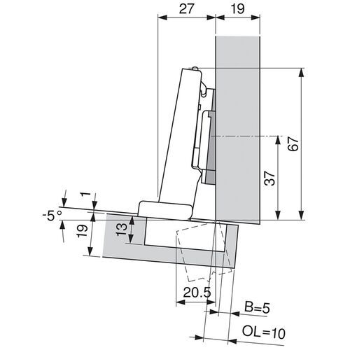 9848-010-blum-clip-top-overlay-95-degree-blumotion-cabinet-hinge-71b9590-inserta-with-mounting-plate-en-9