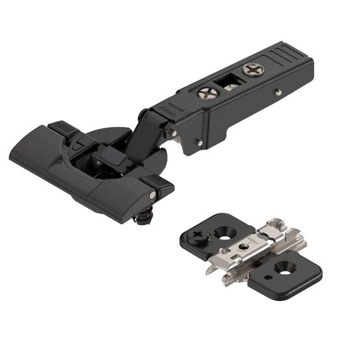 9777-001-blum-clip-top-overlay-95-degree-blumotion-cabinet-hinge-71b9590-inserta-with-mounting-plate-onyx