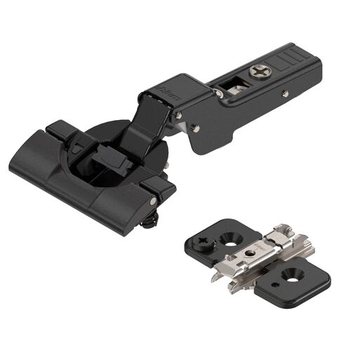 9778-001-blum-clip-top-half-overlay-110-degree-blumotion-cabinet-hinge-71b3690-inserta-with-mounting-plate-onyx