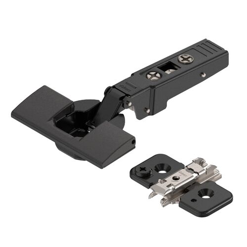 9784-001-blum-clip-top-overlay-95-degree-blumotion-cabinet-hinge-70t9590btl-inserta-with-mounting-plate-onyx