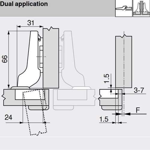 9889-010-blum-clip-top-half-overlay-95-degree-cabinet-hinge-70t9650.tl-with-mounting-plate-en-9