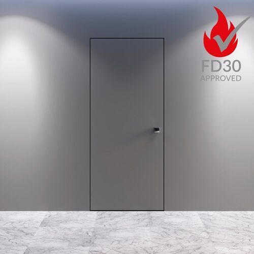 8393-063-Fire Rated Ultra Flush Hinged Door With Magnetic Latch