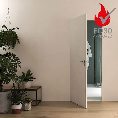 8393-063-Fire Rated Ultra Flush Hinged Door With Magnetic Latch