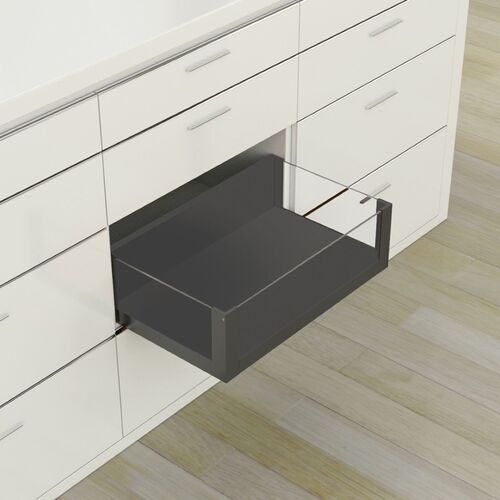 11085-003-Puro Pro HQ Pre-Assembled Soft-Close 168mm Inner Drawer System With Glass Sides