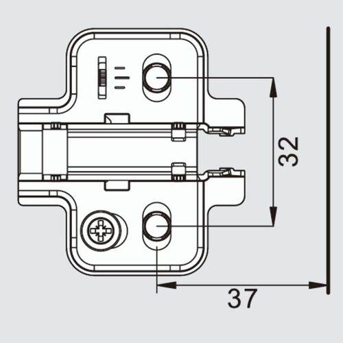 11098-001-pivot-star-c81-adjustable-mounting-plate